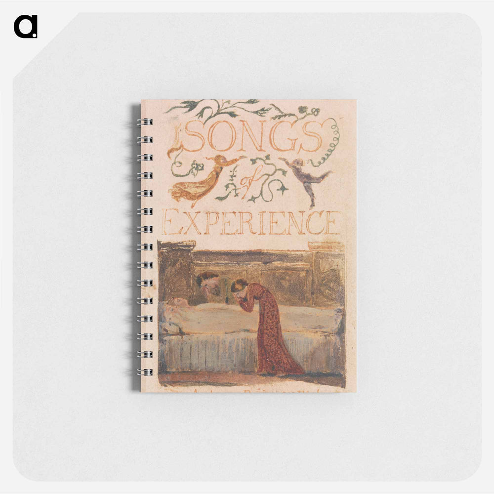 Songs of Innocence and of Experience, Plate 33, Experience Title Page - ウィリアム ブレイク Memo.