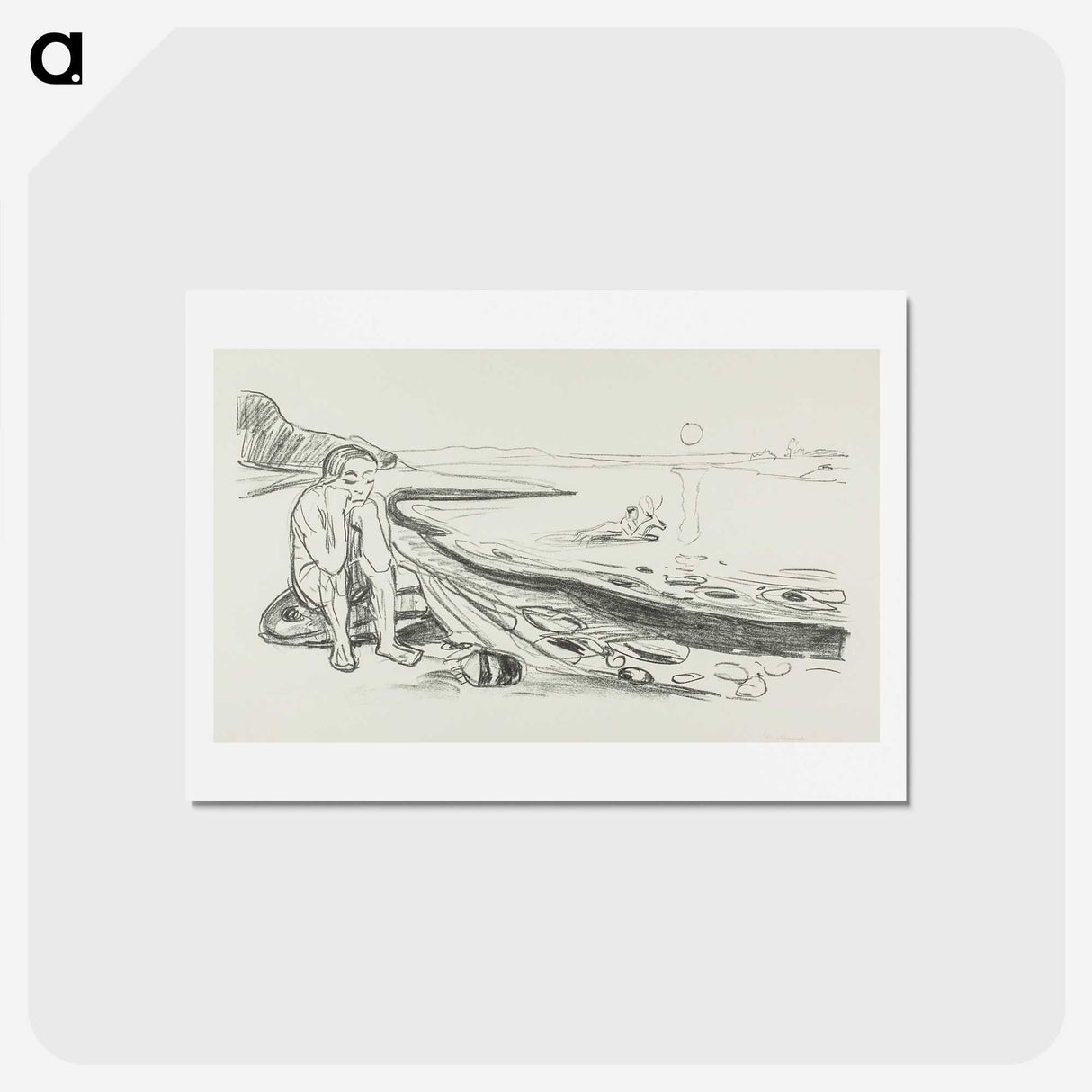 2-40_Edvard-Munch_hagaki