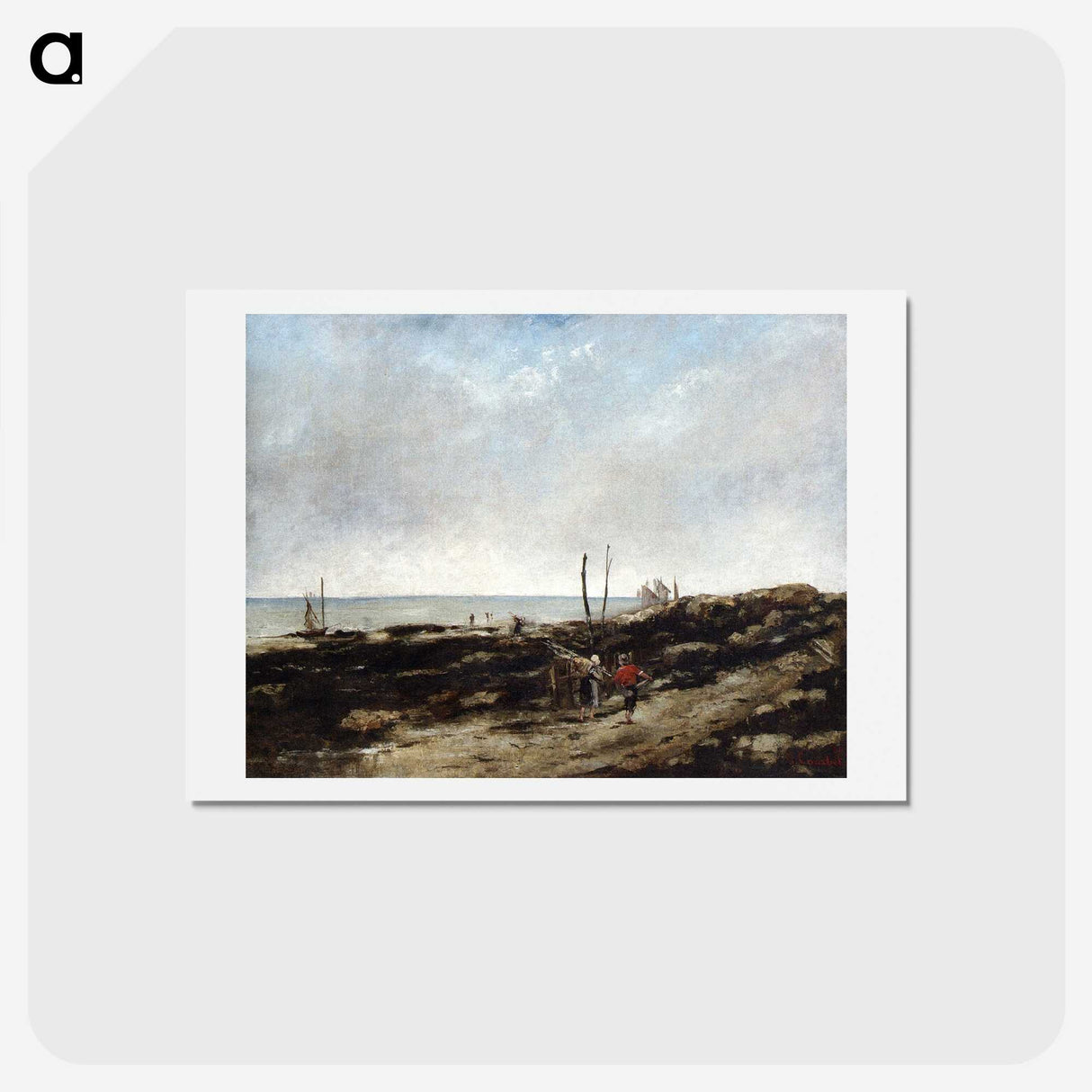 2-40_Gustave-Courbet_hagaki