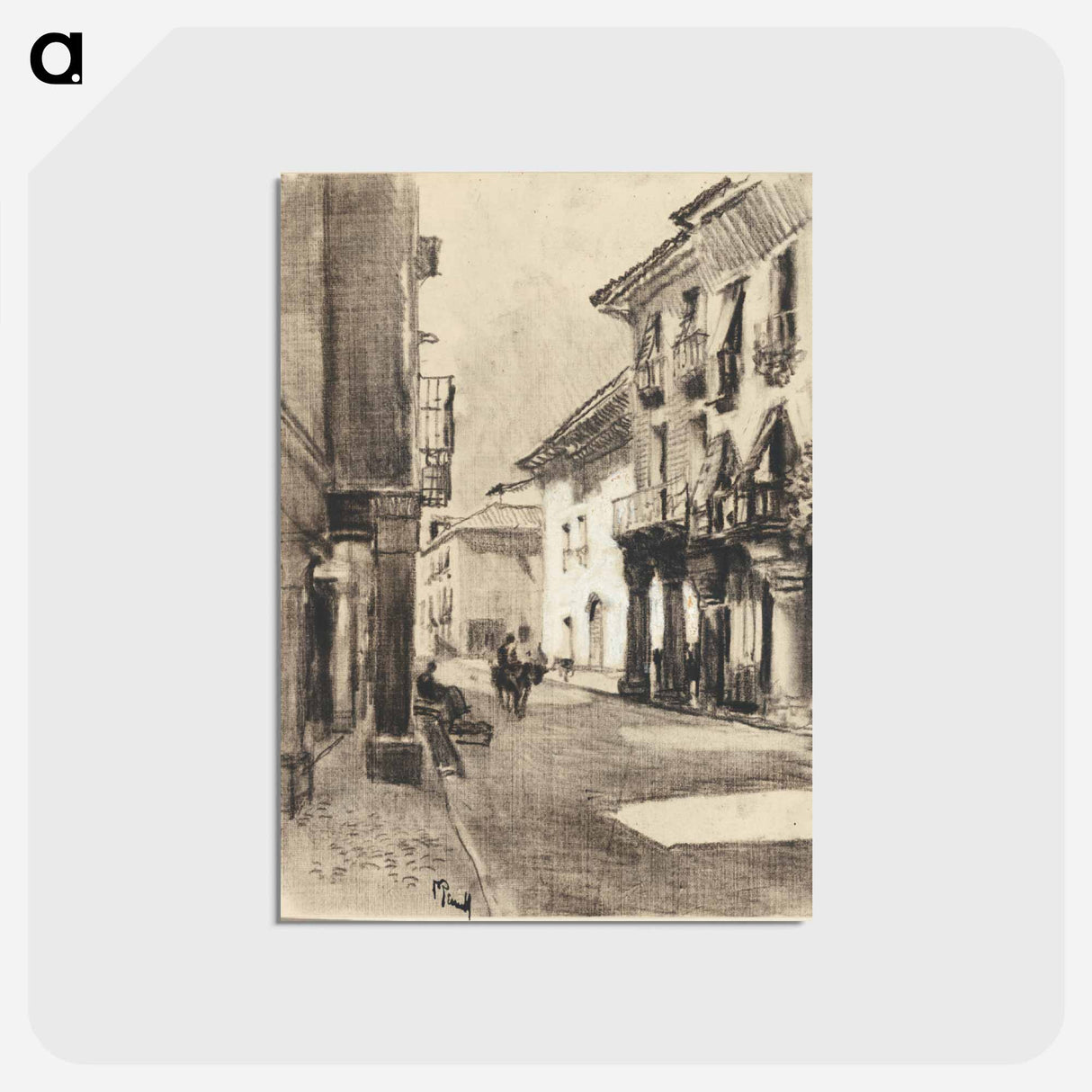 アートポストカード-Calle Mayor Alcalá
- ジョセフ ペネル Postcard.