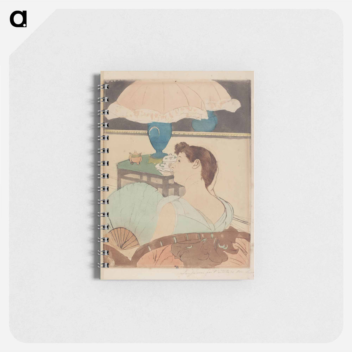 The Lamp - メアリー カサット Memo.