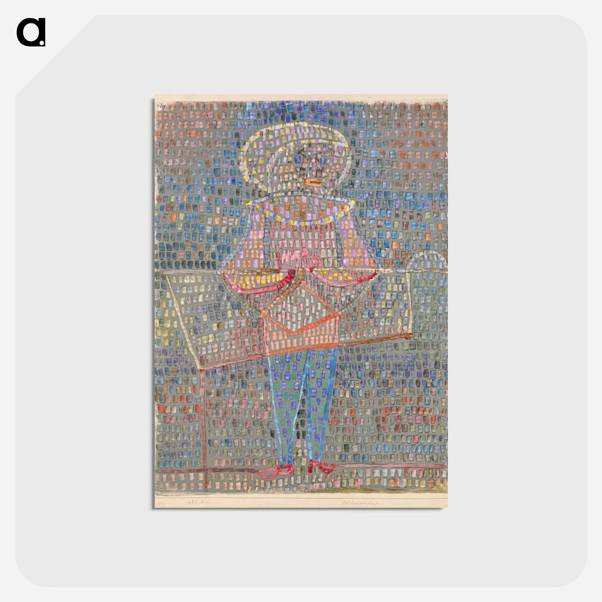 アートポストカード-Boy in Fancy Dress
- パウル クレー Postcard.