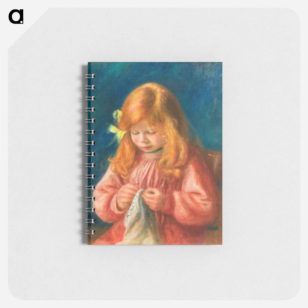 Jean Renoir Sewing - ピエール オーギュスト ルノワール Memo.