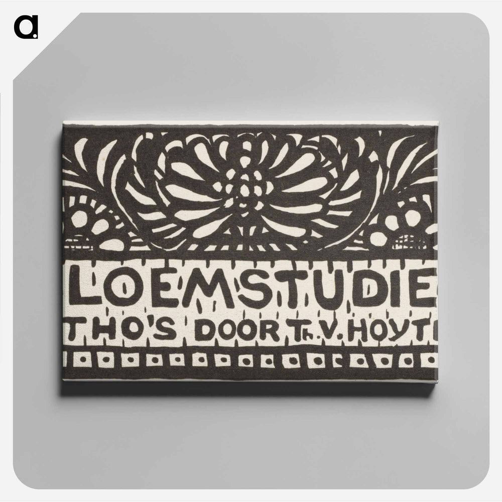 Bloemstudies - Theo van Hoytema Canvas.