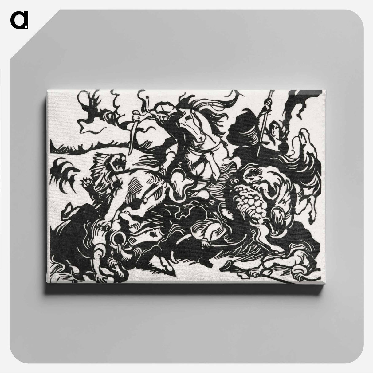 アートパネル-Lion Hunt
- イェール大学アートギャラリー Canvas.