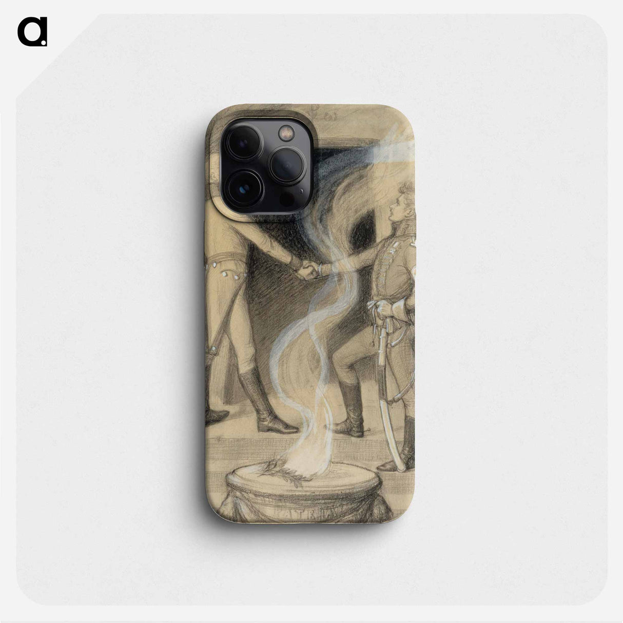 kuink' eestä maansa veljespari moinen sai voittain kuolla kevätvoimassaan - アルバート エーデルフェルト Phone Case.