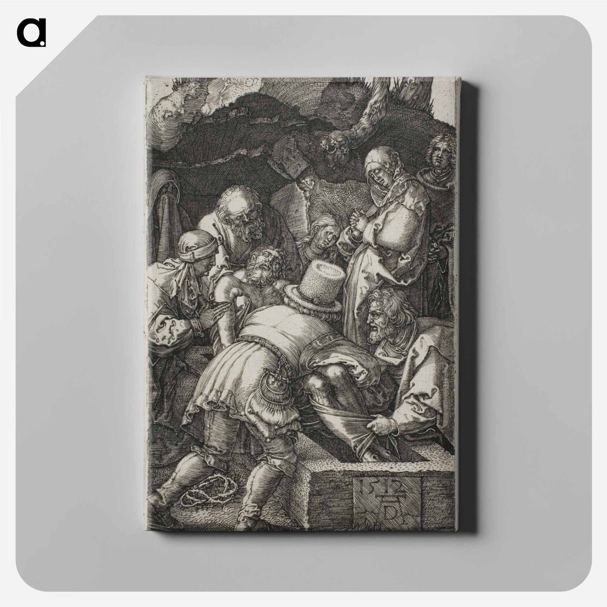 Deposition - アルブレヒト デューラー Canvas.