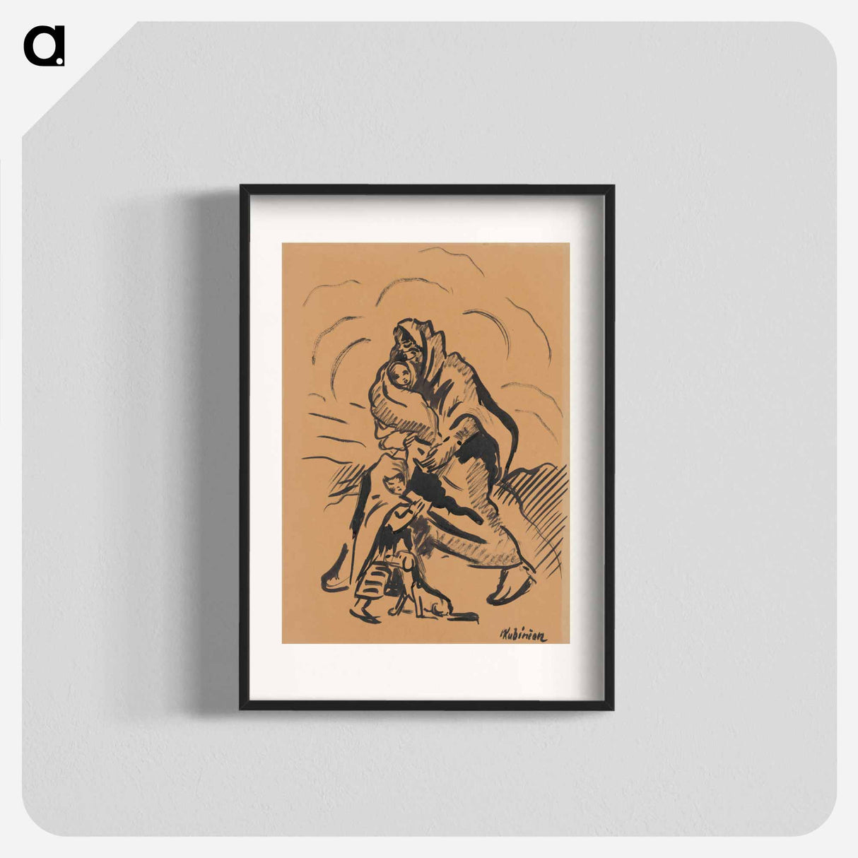 On the run - アーノルド ピーター ワイズ クビンチャン Poster.