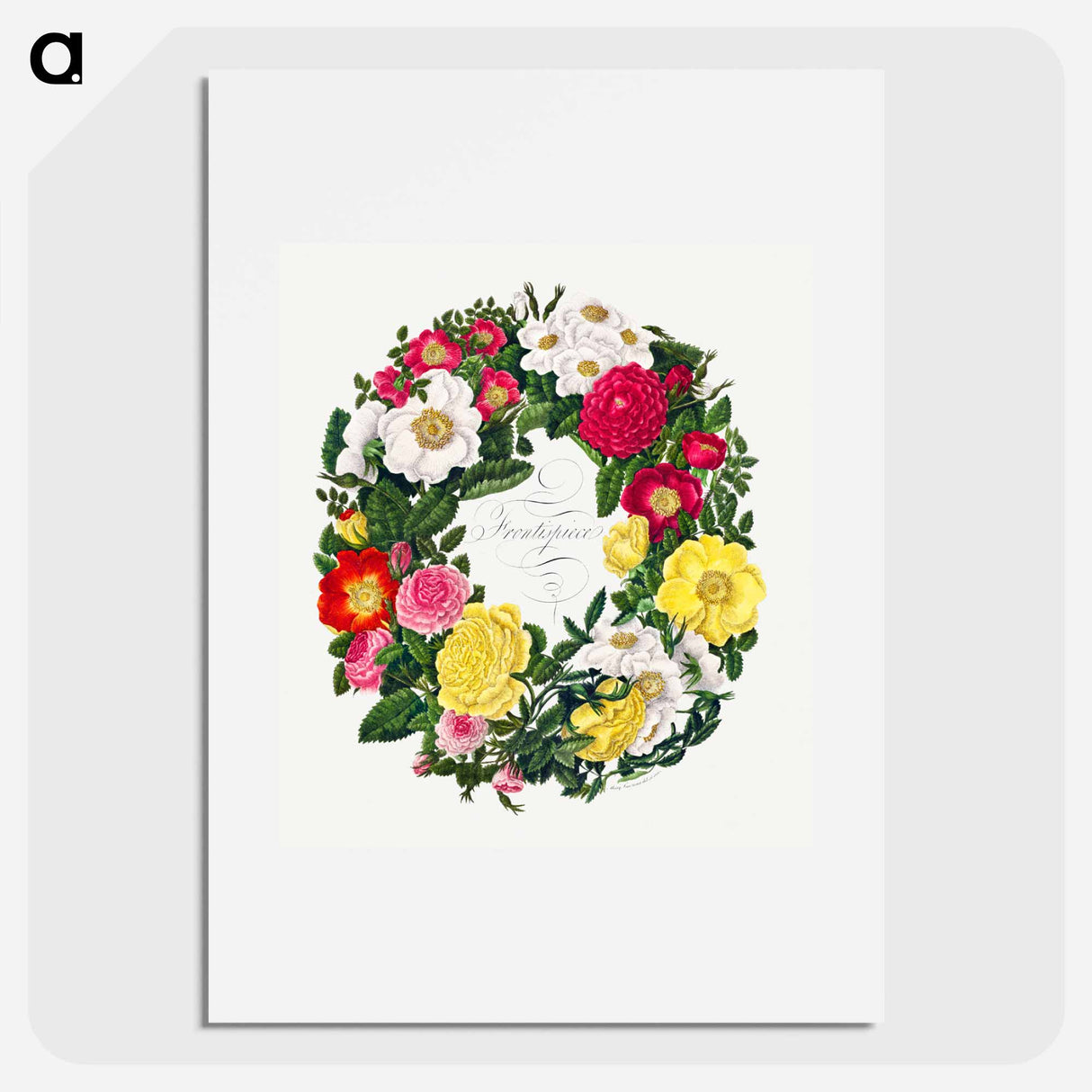 アートポスター-A Wreath of Roses
- クリーブランド美術館 Poster.