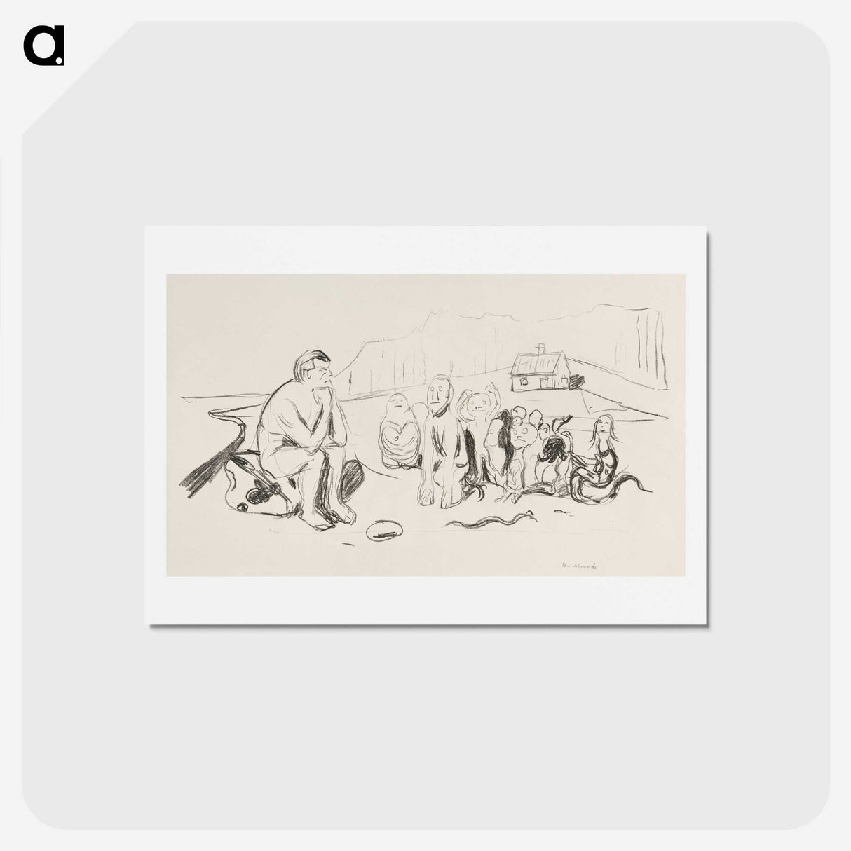 2-41_Edvard-Munch_hagaki