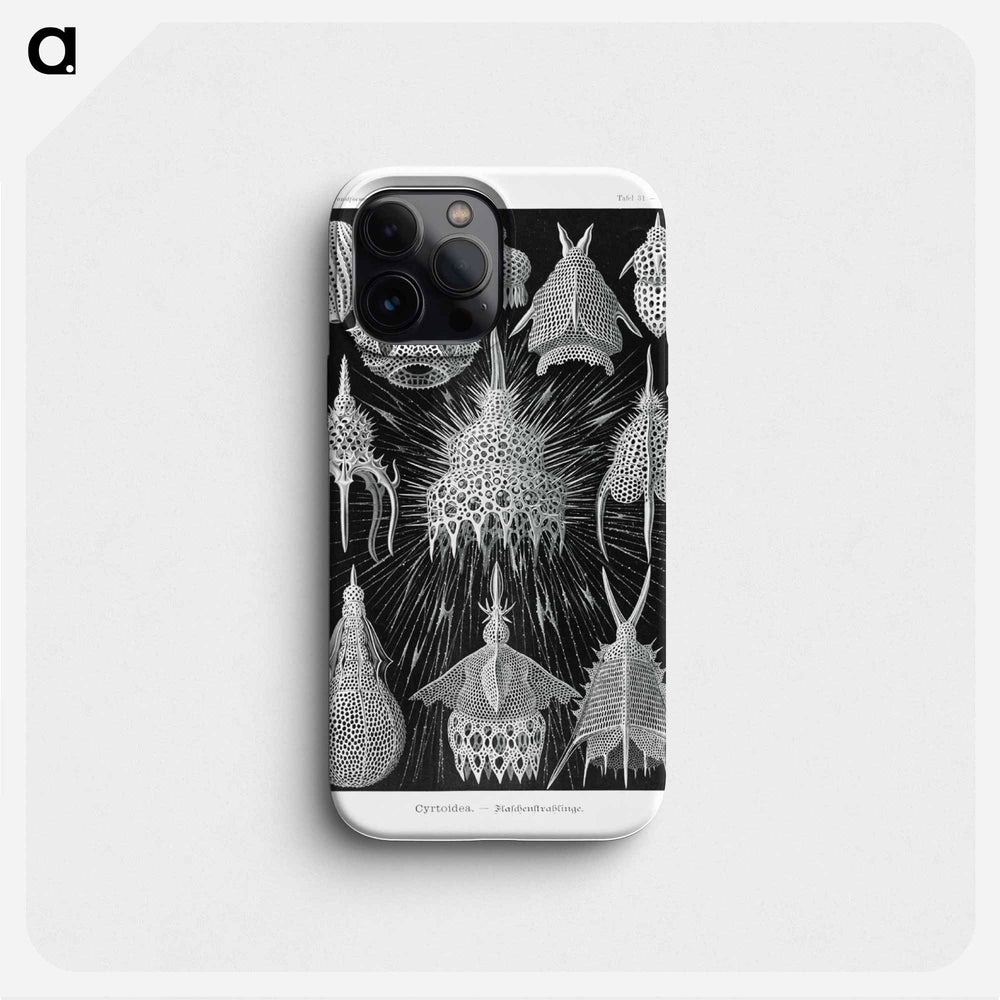 Crytoidea–Flaschenstrahlinge - エルンスト ヘッケル Phone Case.
