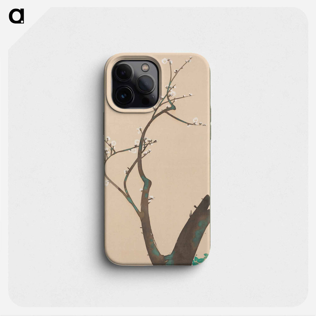 Plum Blossoms - 神坂 雪佳 Phone Case.
