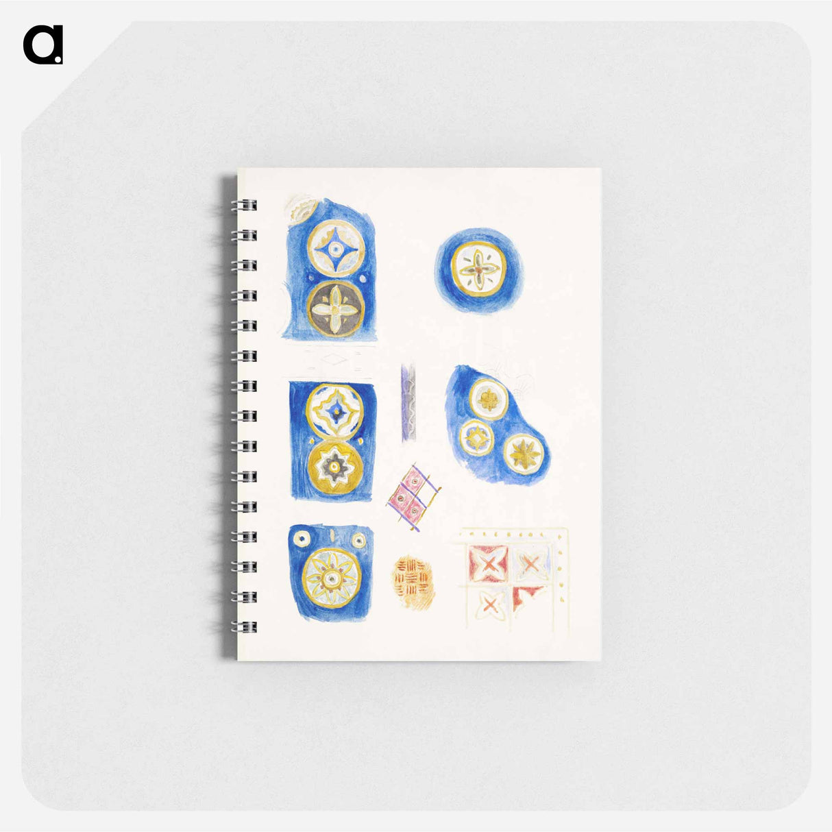 アートメモ帳-Sketchbook of Byzantine and Romanesque Decoration - エドワード バーン ジョーンズ Memo.