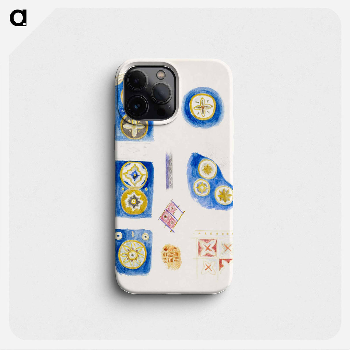 Sketchbook of Byzantine and Romanesque Decoration - エドワード バーン ジョーンズ Phone Case.