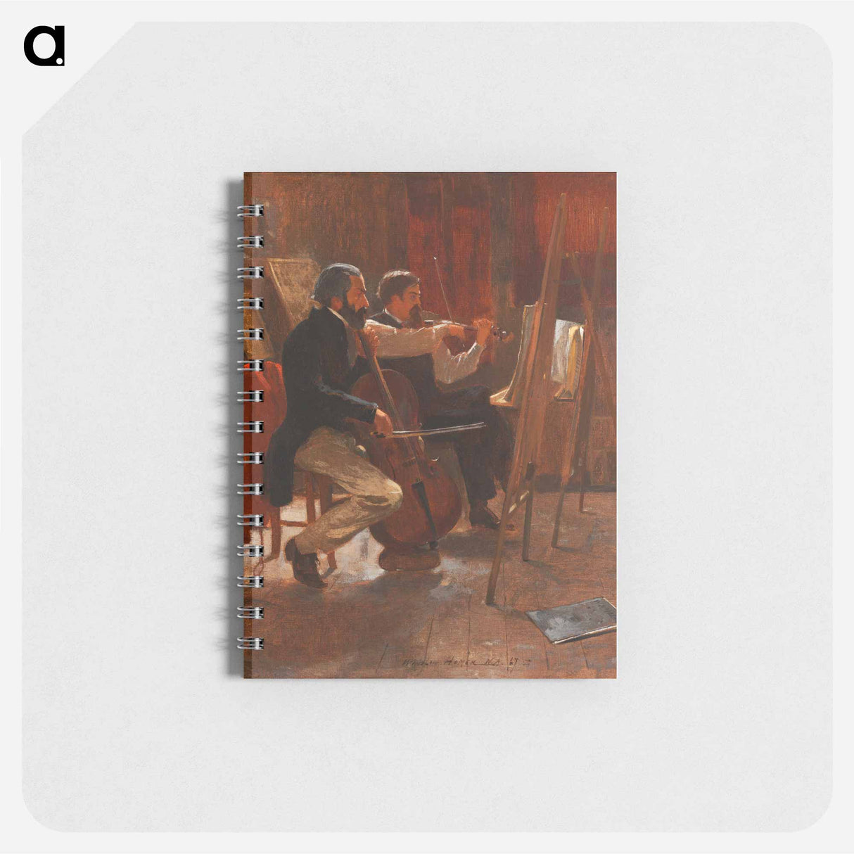 The Studio - ウィンスロー ホーマー Memo.