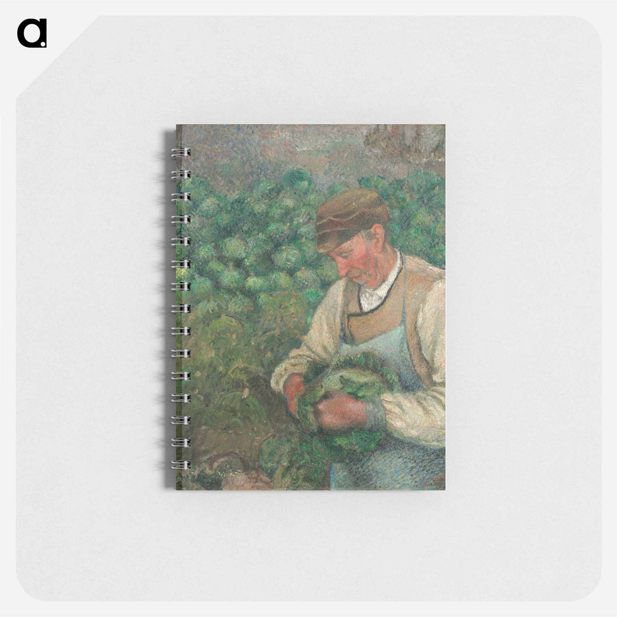 The Gardener - Old Peasant with Cabbage - カミーユ ピサロ Memo.