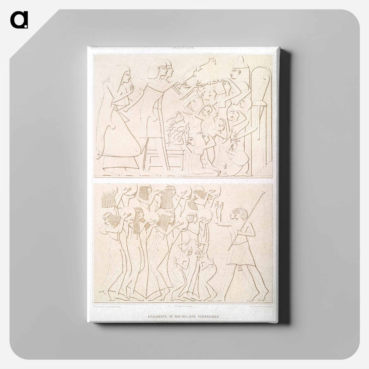 アートパネル-Funerary Bas-Reliefs
- エジプト美術史 Canvas.