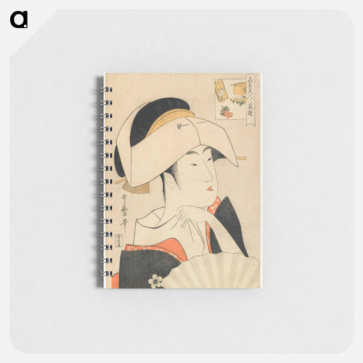 Portrait of Tomimoto Toyohina - 喜多川 歌麿 Memo.