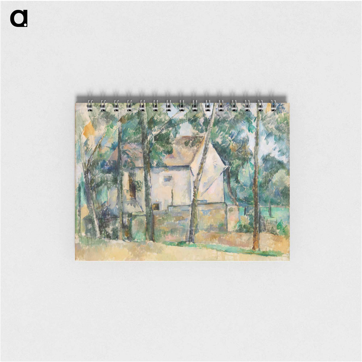 House and Trees - ポール セザンヌ Memo.