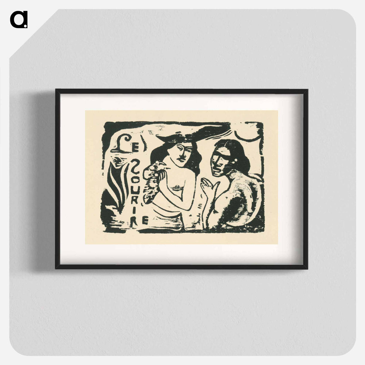 Two - Paul Gauguin Poster.