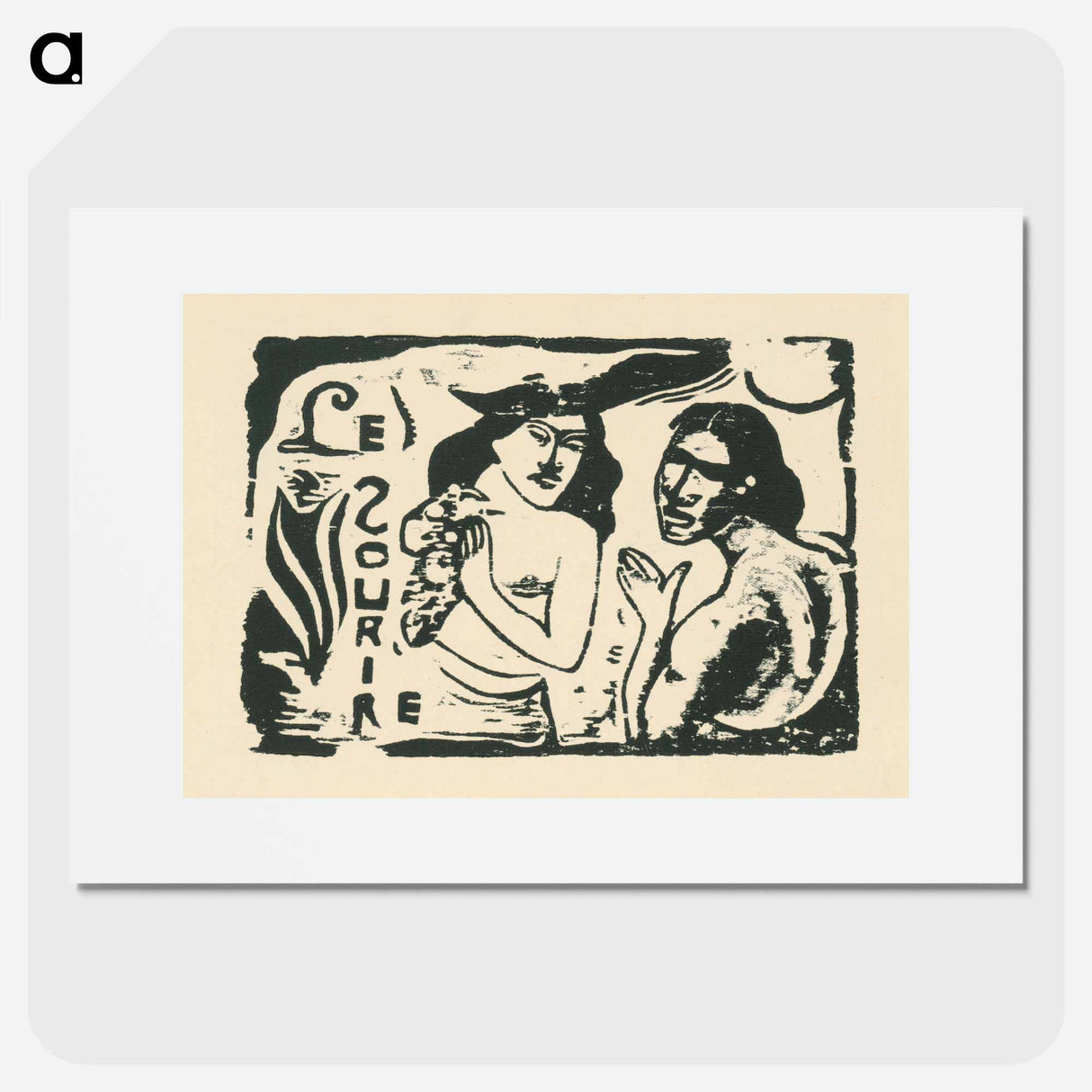 Two - Paul Gauguin Poster.