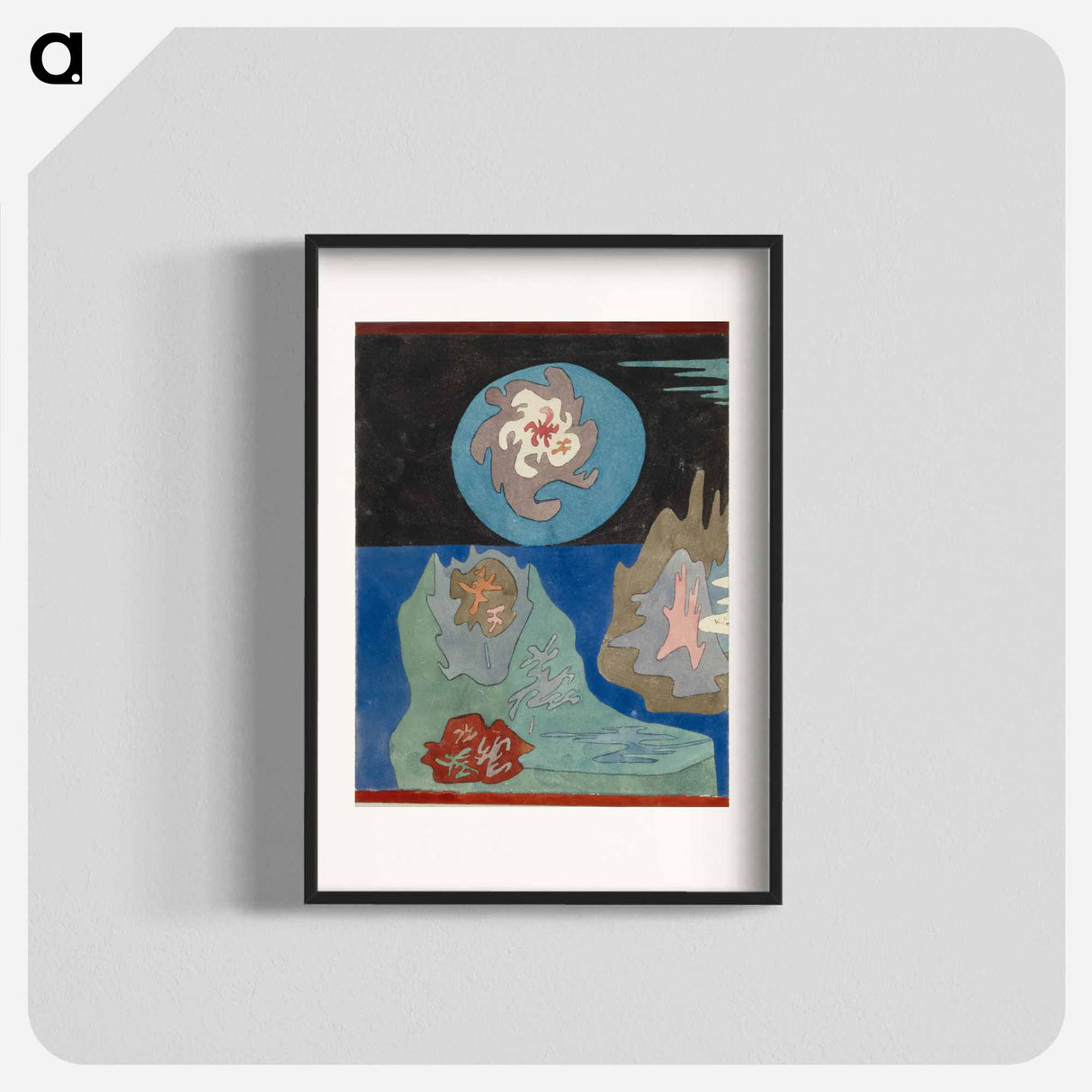 In the land of precious stones
- パウル クレー Poster.