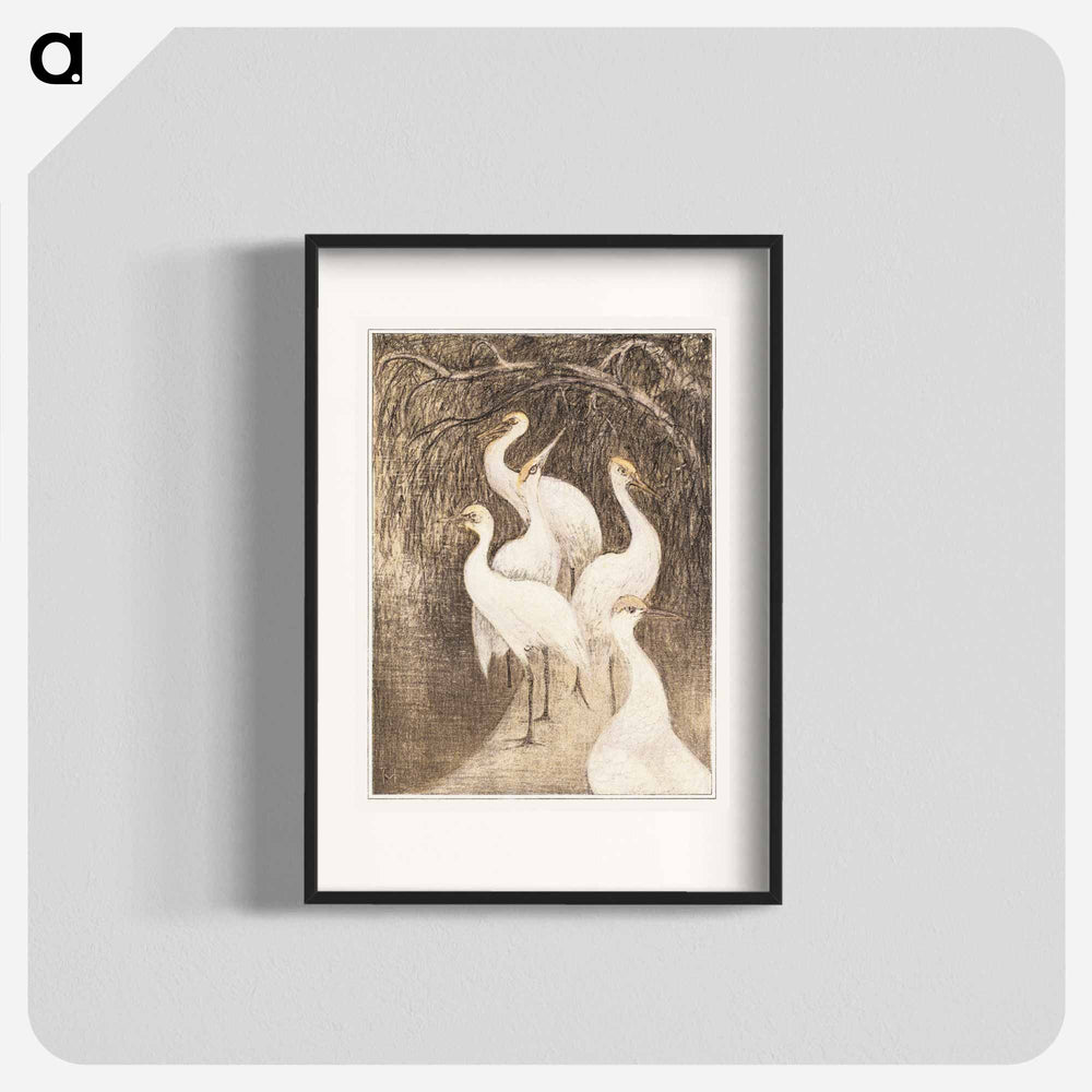 These paintings are from the water - Theo van Hoytema Poster.