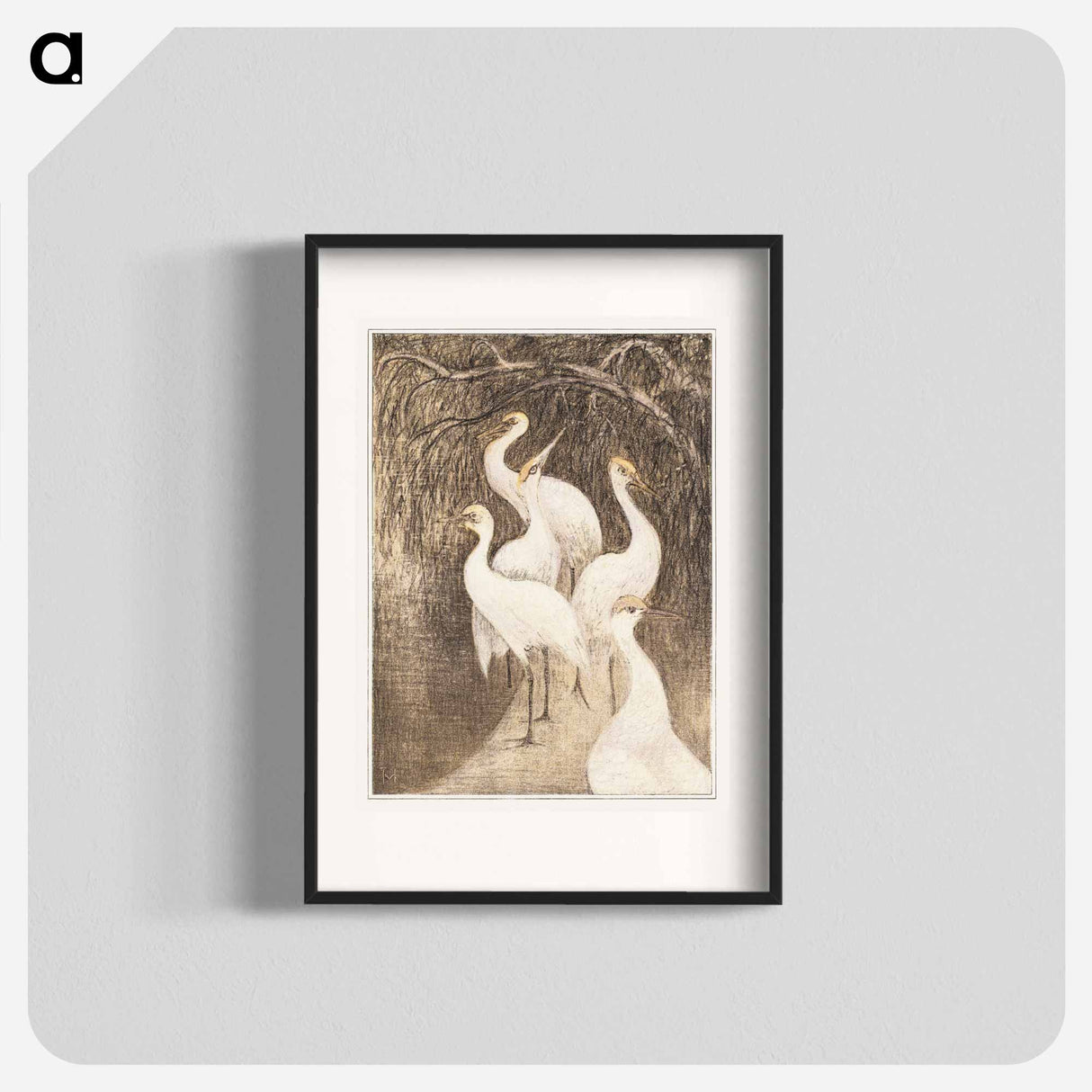 These paintings are from the water - Theo van Hoytema Poster.