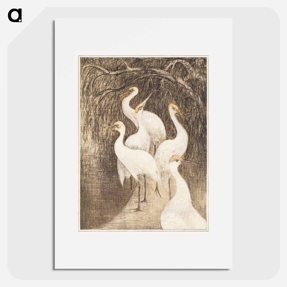 These paintings are from the water - Theo van Hoytema Poster.