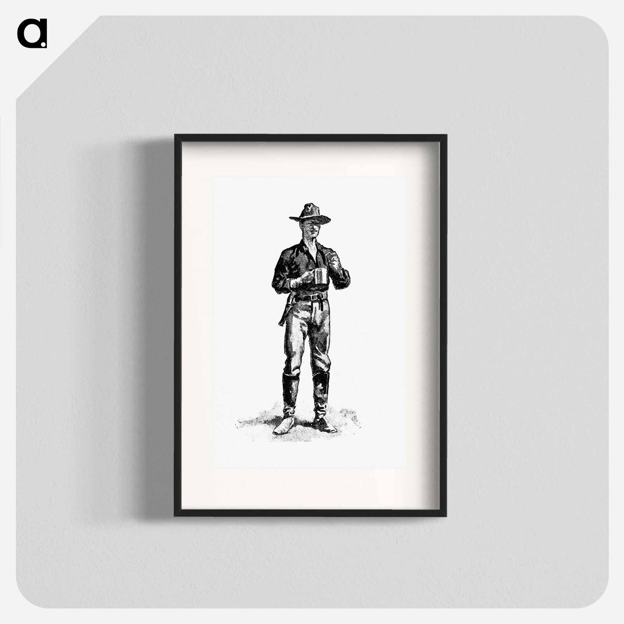 アートポスター-Cowboy from The West From A Car-Window
- 大英図書館 Poster.