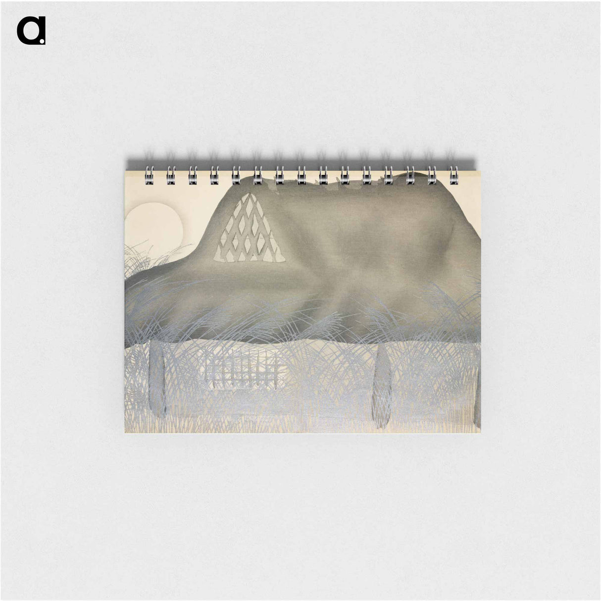 House from Momoyogusa–Flowers of a Hundred Generations - 神坂 雪佳 Memo.