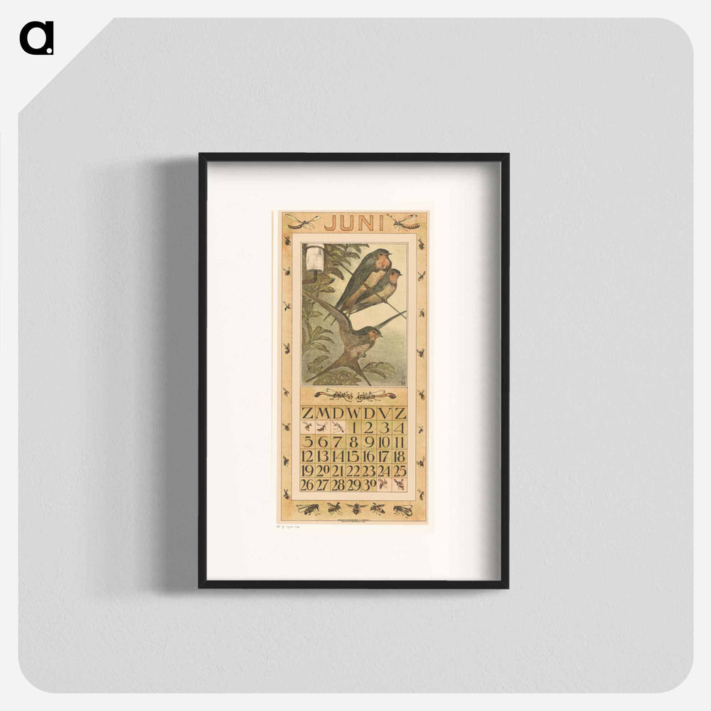 The calendar is ready for the season - Theo van Hoytema Poster.