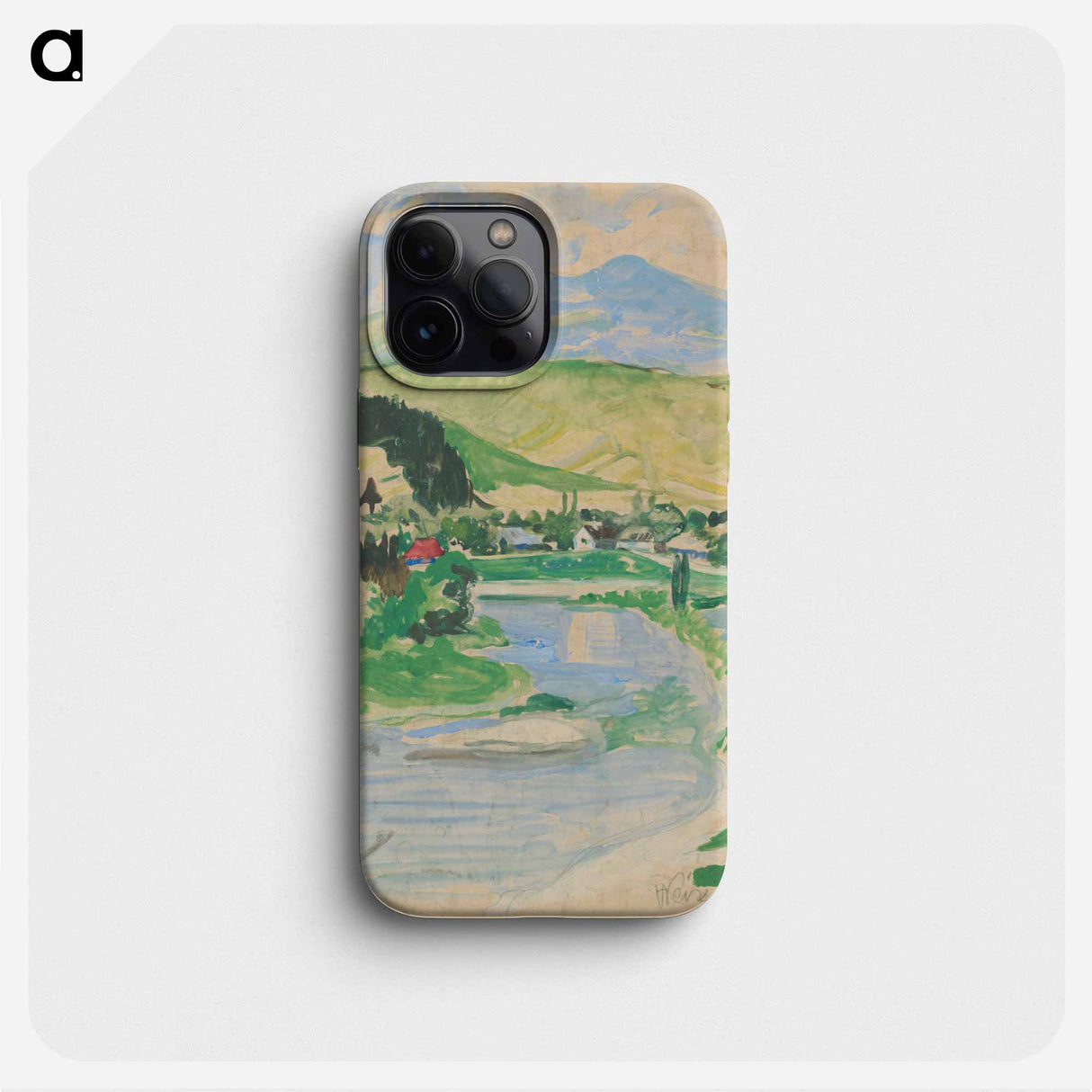 Landscape - アーノルド ピーター ワイズ クビンチャン Phone Case.