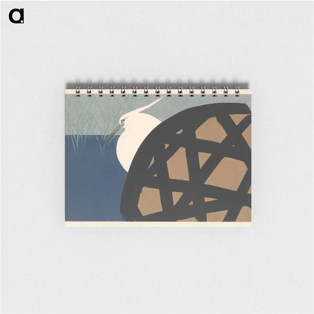 White Heron - 神坂 雪佳 Memo.