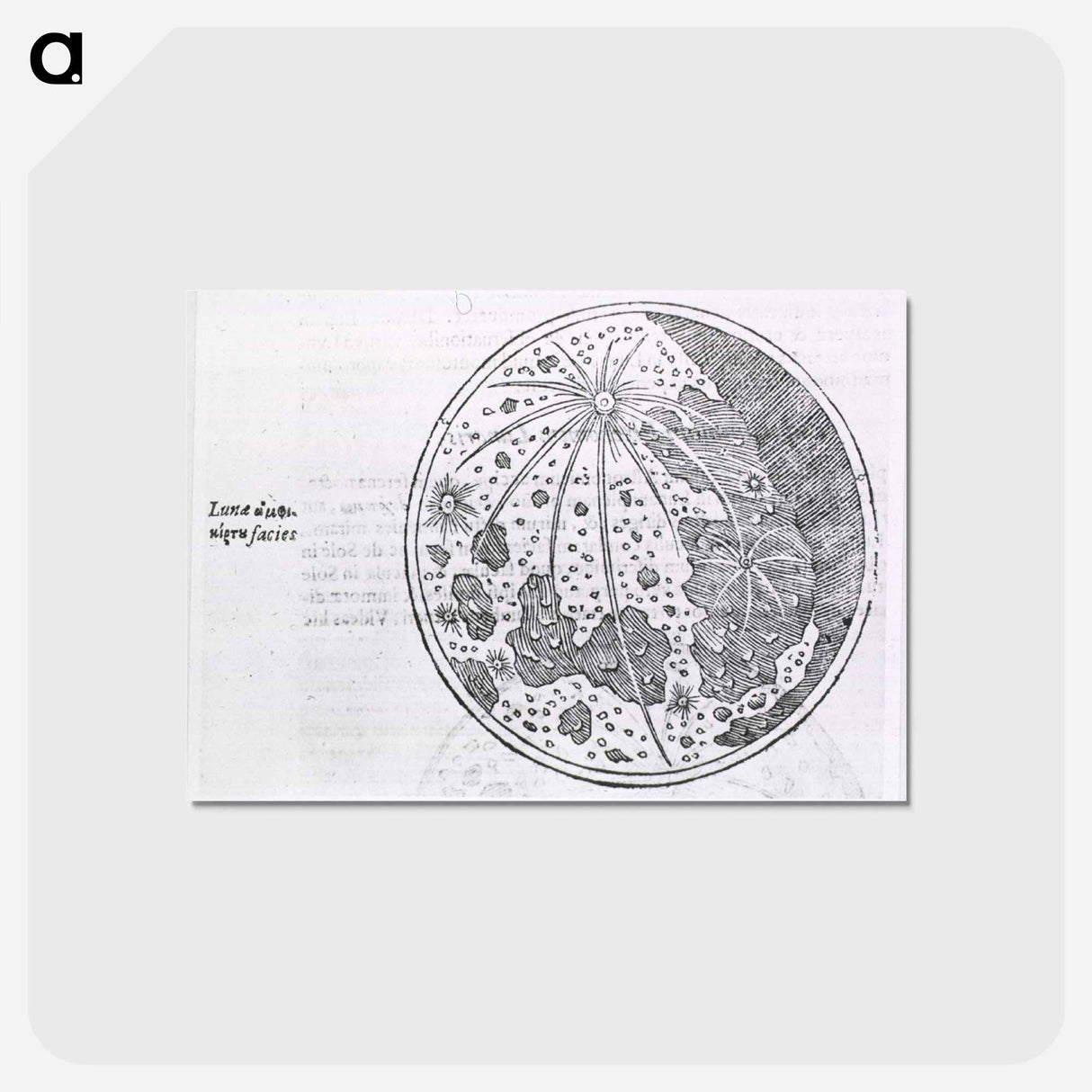 アートポストカード-Lunar Surface Phase
- 国立医学図書館 Postcard.