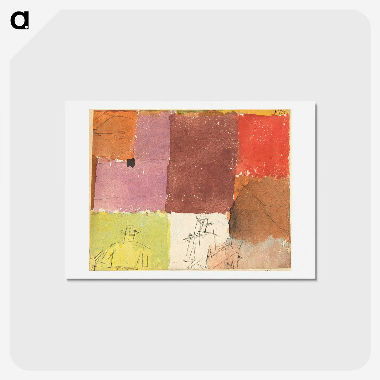 2-45_Paul-Klee_hagaki
