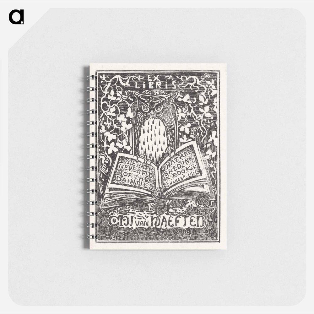 Ex libris van Jhr. C.H.J. van Haeften - テオ ヴァン ホイテマ Memo.