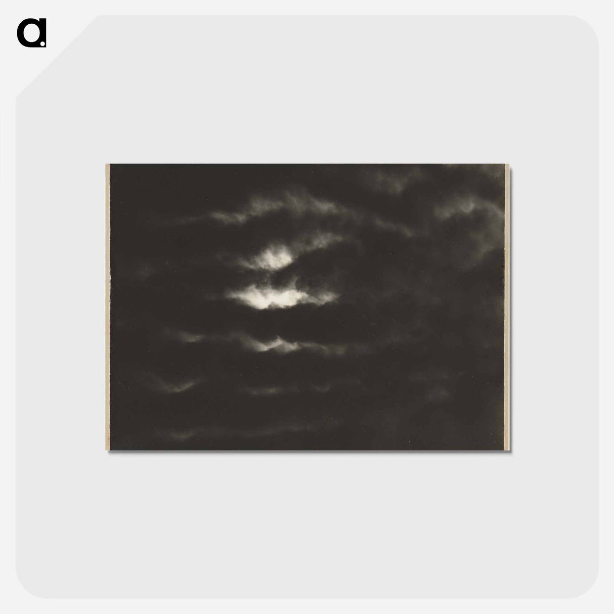 アートポストカード-Equivalent, Set C2 No. 5 - アルフレッド スティーグリッツ Postcard.