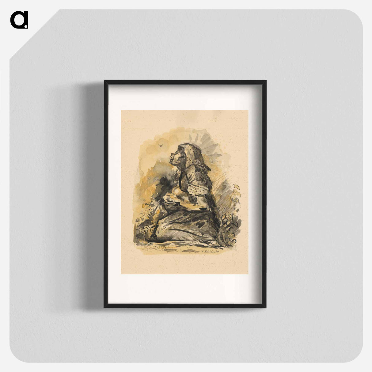 Gypsy and lark - アーノルド ピーター ワイズ クビンチャン Poster.