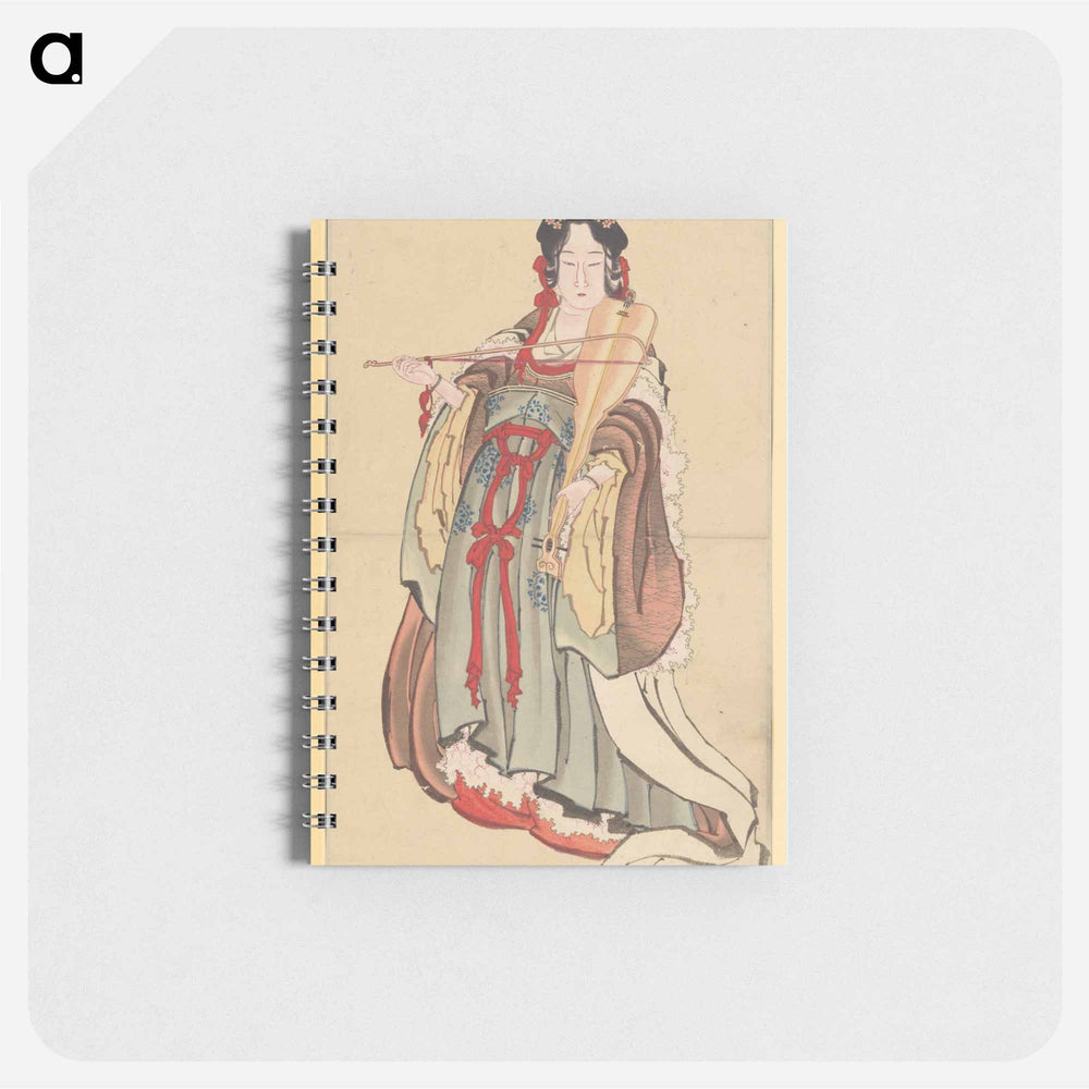 Benten (Goddess of Love) - 葛飾 北斎 Memo.