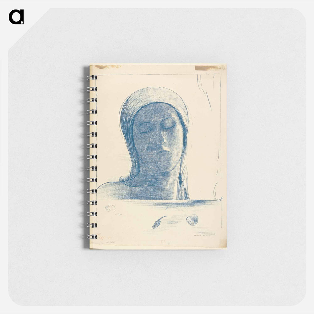 Yeux clos - オディロン ルドン Memo.