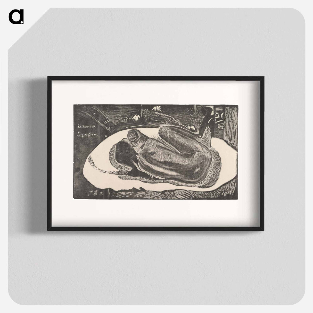 Spirit of the Dead Watching - ポール ゴーギャン Poster.