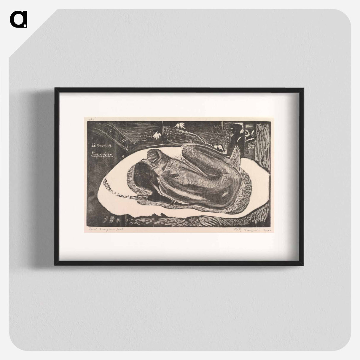 Spirit of the Dead Watching - Paul Gauguin Poster.