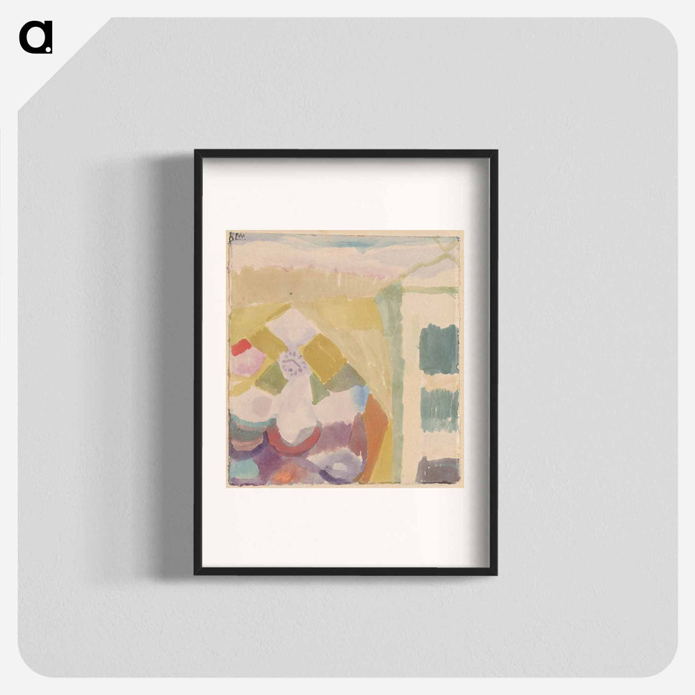 Interieur mit der Uhr (Interior with the Clock)
 - パウル クレー Poster.