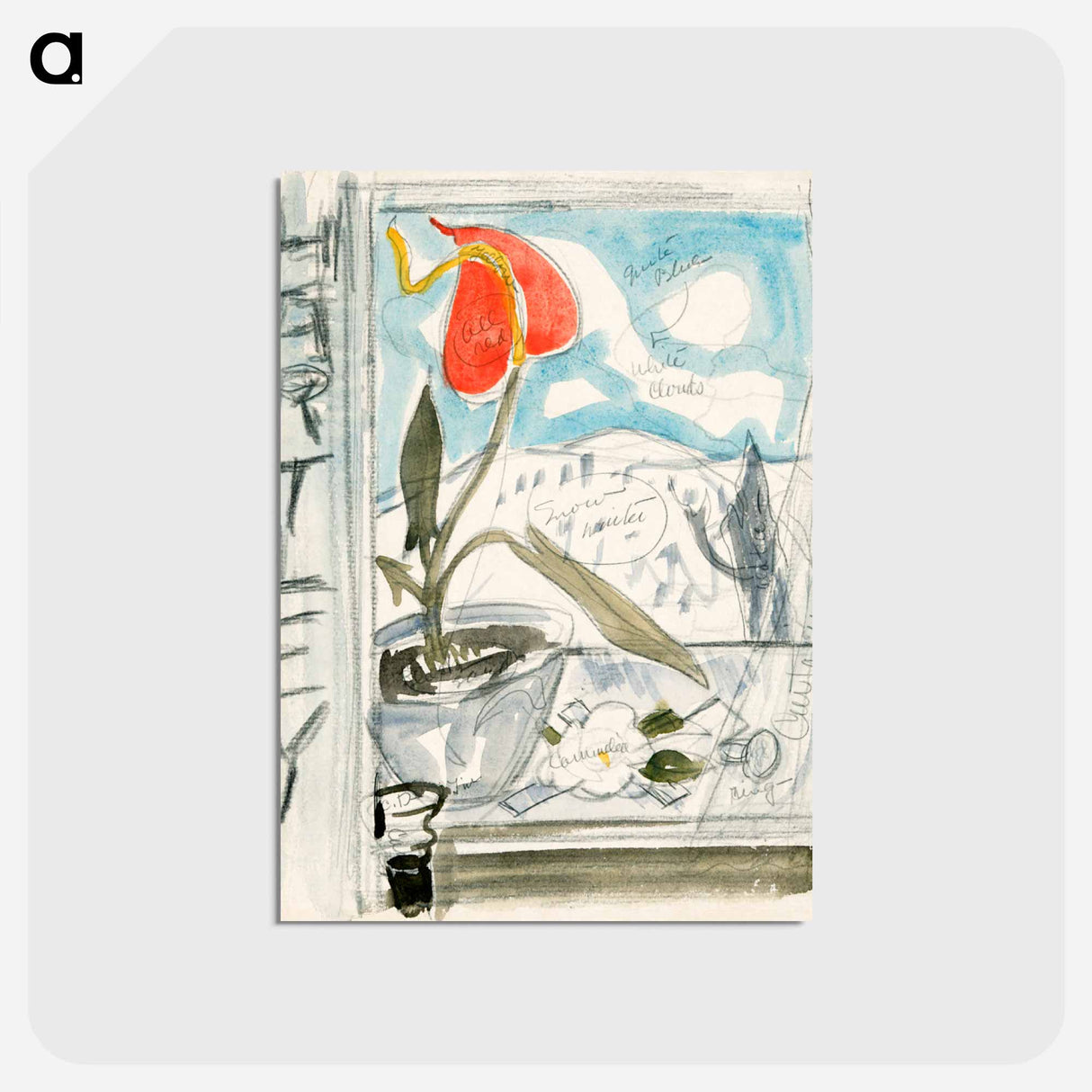 アートポストカード-Marsden Hartley
- イェール大学アートギャラリー Postcard.
