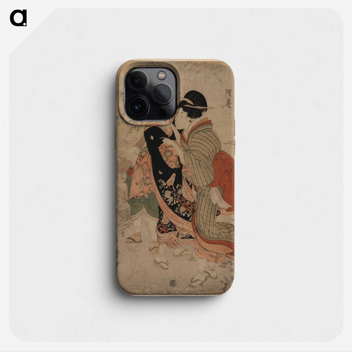 Michinoku - 喜多川 歌麿 Phone Case.