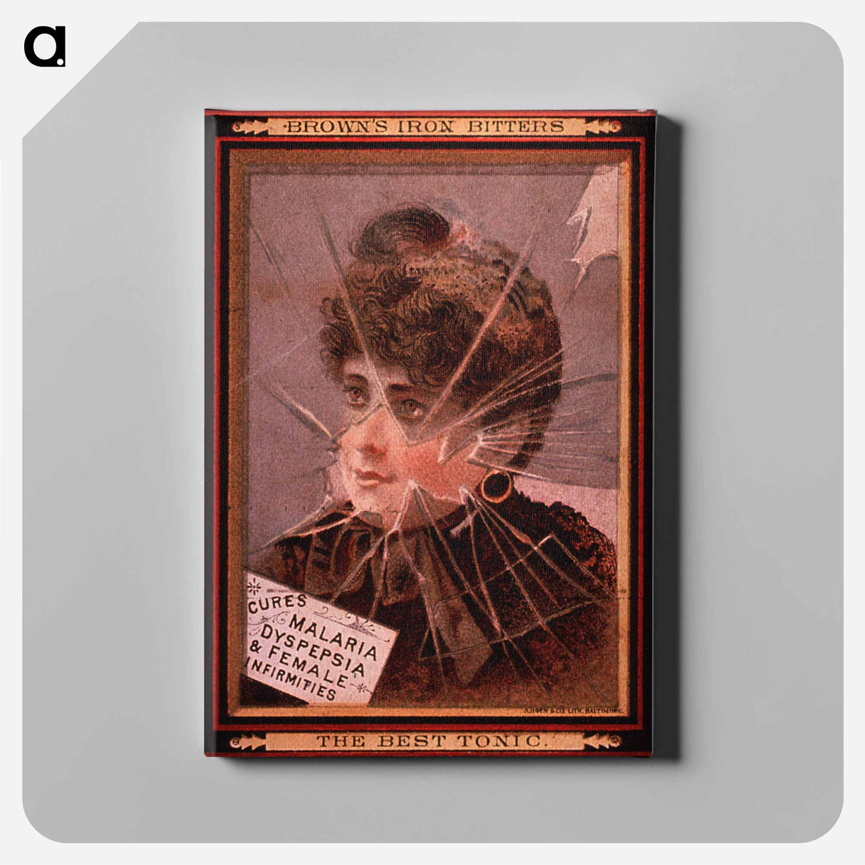 アートパネル-Brown's Iron Bitters Advertisement
- 国立医学図書館 Canvas.