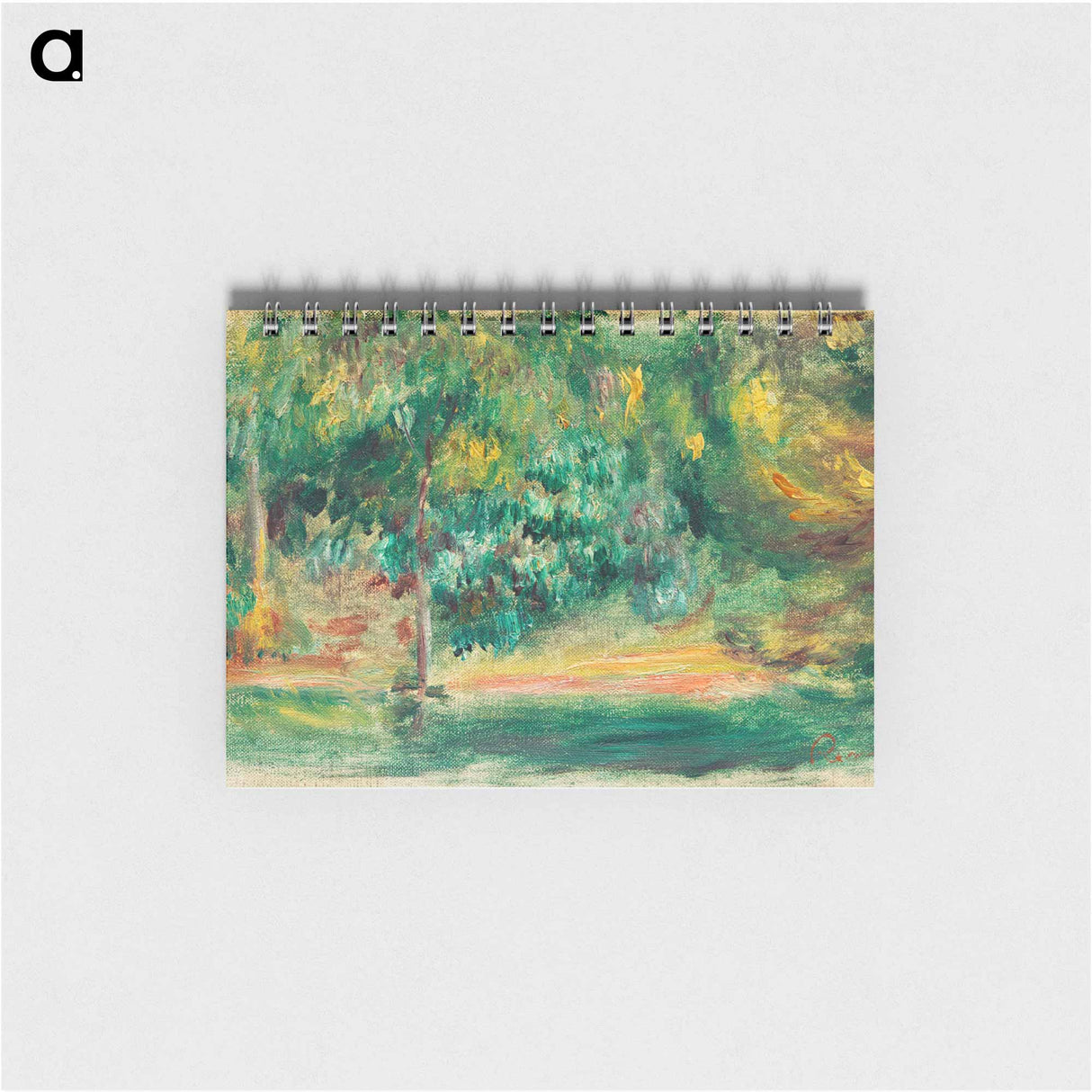 Paysage - ピエール オーギュスト ルノワール Memo.