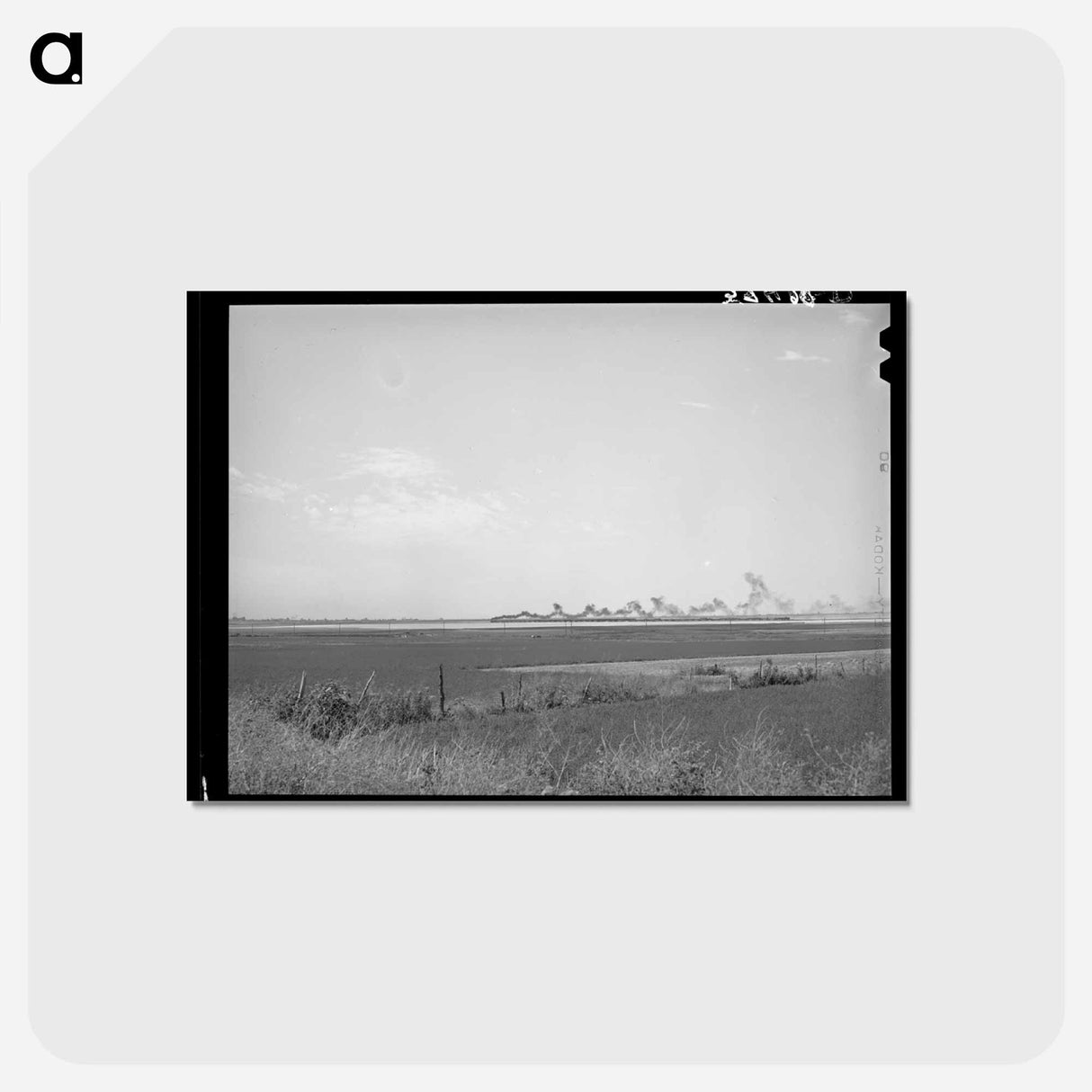 アートポストカード-Box Elder County Landscape
- ラッセル リー Postcard.
