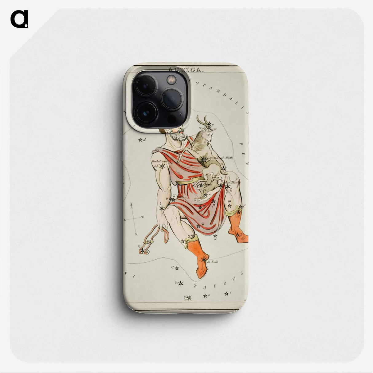 Auriga - アンティーク地図 Phone Case.